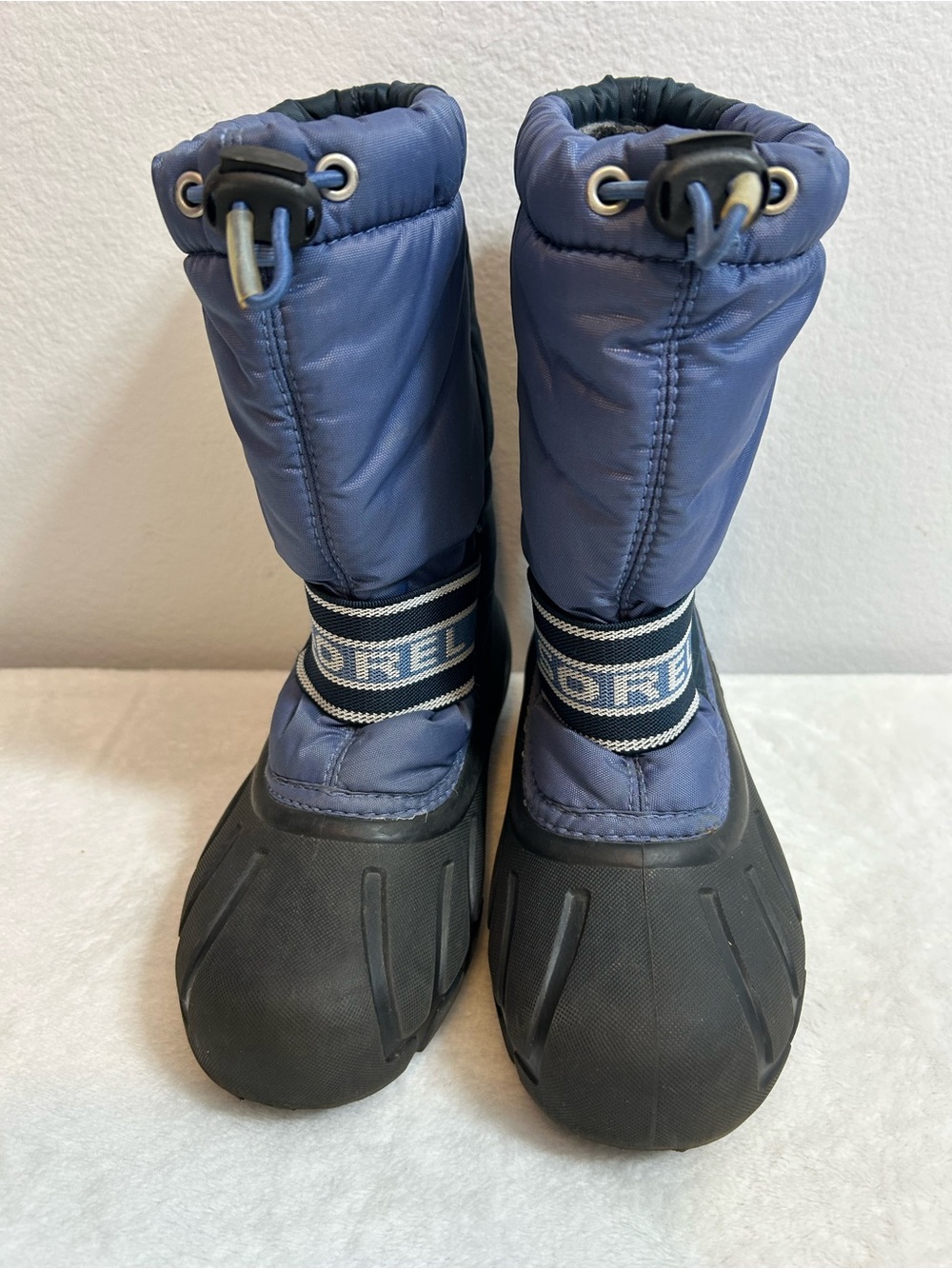 Sorel Little Kid Cub Black Snow Boots Unisex Size 1